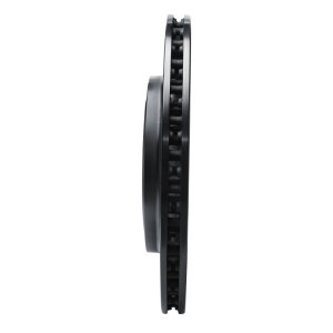 Chevrolet Corvette Brake Rotor (1) - Rear Left - R1 Concepts - Drilled & Slotted - Black - `14-`19